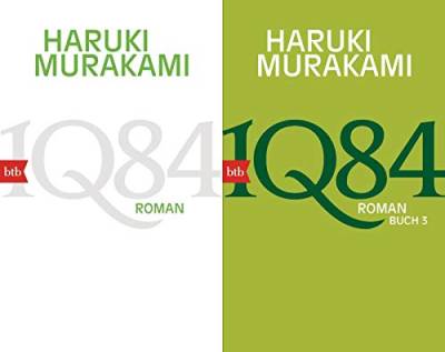 Die 1Q84-Trilogie von Haruki Murakami + 1 exklusives Postkartenset